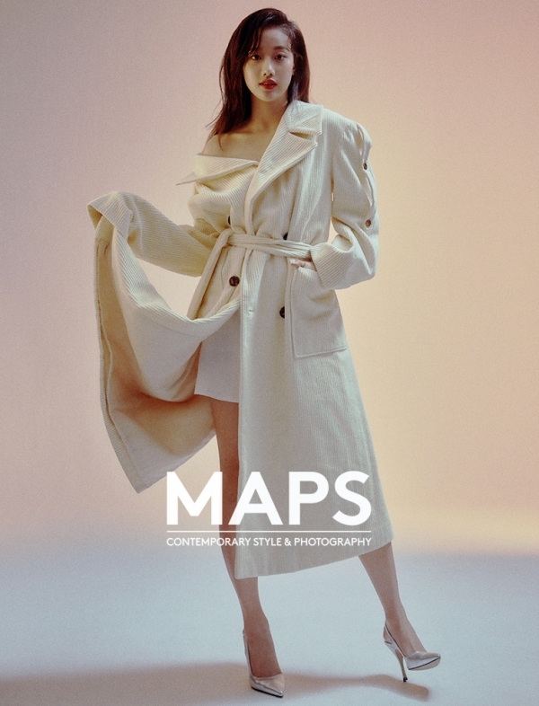 에이프릴 나은 맵시 화보. 맵스(MAPS)