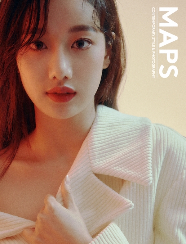 에이프릴 나은 맵시 화보. 맵스(MAPS)