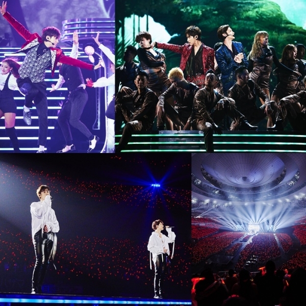 동방신기 일본 아레나&돔 투어 콘서트 현장. SM엔터테인먼트
