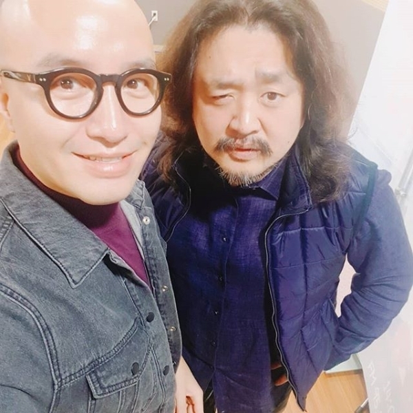방송인 홍석천과 김어준. 홍석천 인스타그램