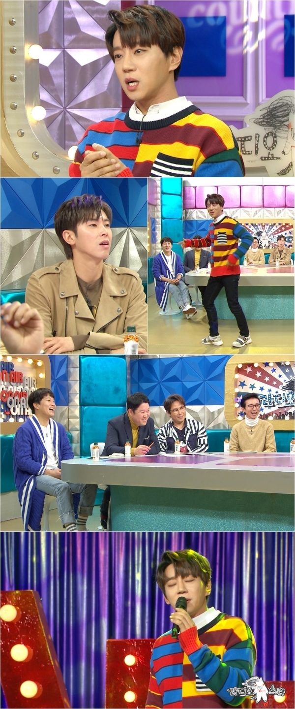 '라디오스타' 황치열이 비행기서 공황장애가 올 뻔 했던 순간을 고백하면서 이를 날려버린 특별한 극복법을 공개했다. MBC