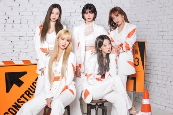 걸그룹 EXID 일본 타이틀 이미지. 바나나컬쳐엔터테인먼트