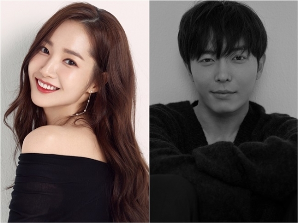 배우 박민영과 김재욱. 나무엑터스, 매니지먼트 숲
