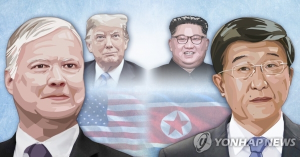 미국 비건-북한 김혁철 북미 정상회담 조율 (PG)