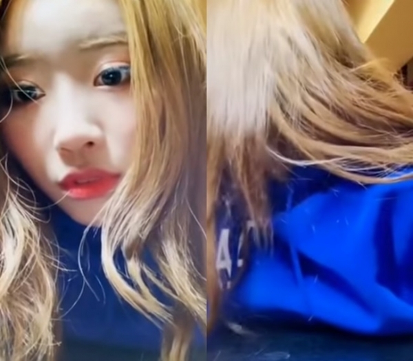 걸그룹 러블리즈가 생방송 중 욕설 논란에 휩싸였다. V라이브 영상
