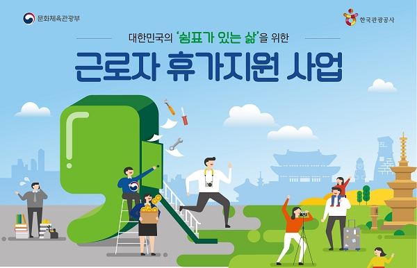 2019 근로자 휴가지원사업. 한국관광공사 제공