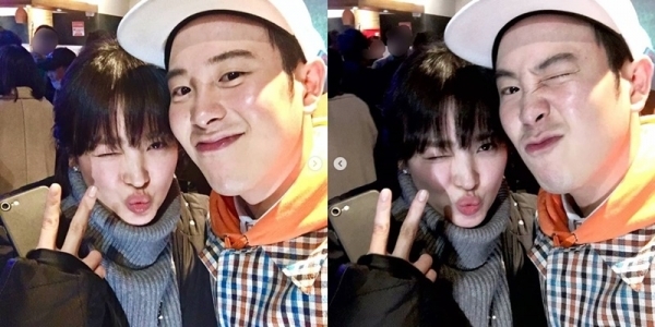 블락비 피오(본명 표지훈)가 송혜교와 함께 찍은 사진을 공개했다. 피오 인스타그램