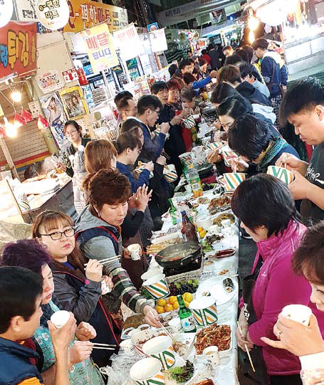 중동시장 상인 단합대회