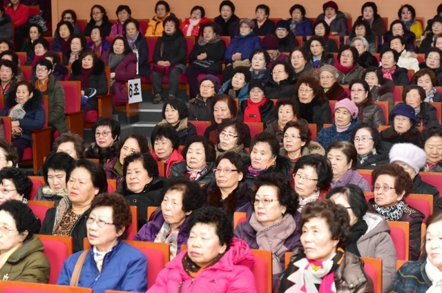▲ 노인일자리사업 통합교육