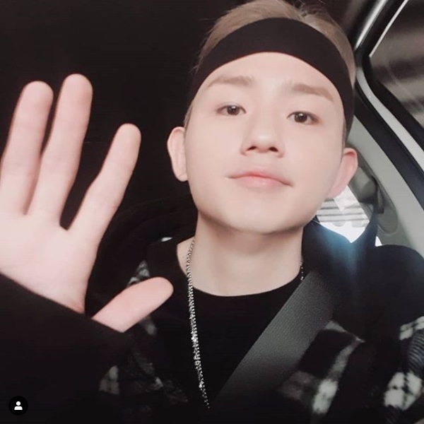 가수 우디. 인스타그램