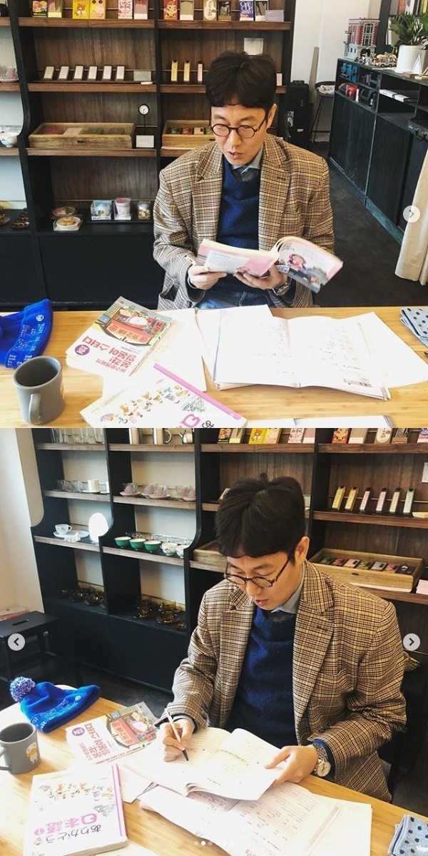 개그맨 김영철이 일본어에 도전한다. 김영철 인스타그램
