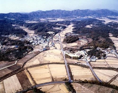 반도체 클러스터 입지 후보로 거론되는 용인시 원삼면 일대. 연합뉴스