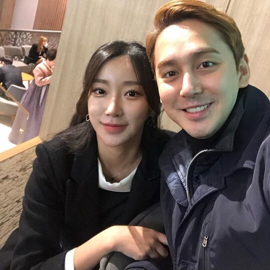 결혼을 앞둔 김상혁과 송다예. 송다예 SNS