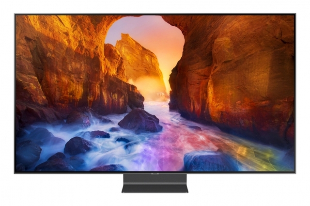 ▲ 삼성 QLED TV 호평_Q90R 제품컷 01