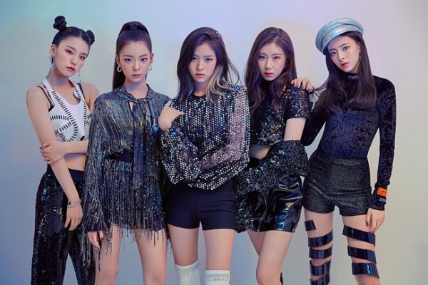 걸그룹 ITZY(있지). JYP엔터테인먼트