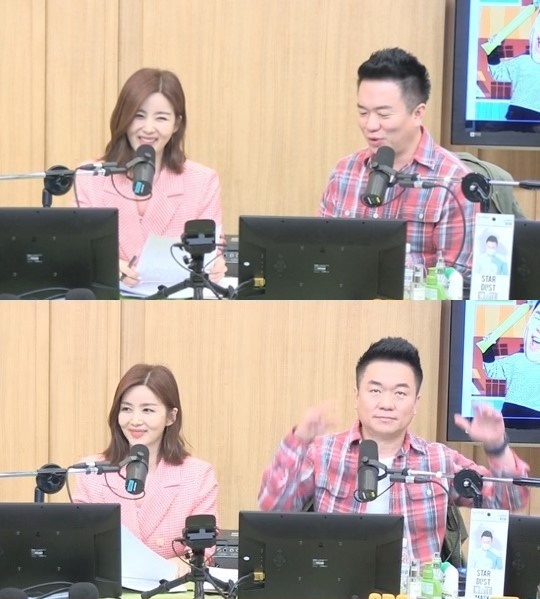 '컬투쇼' 박솔미가 남편 한재석과의 첫인상을 언급했다. 보이는 라디오 캡처