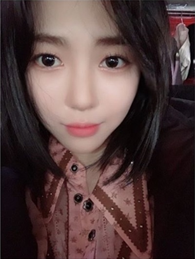 그룹 AOA 민아. 민아 인스타그램