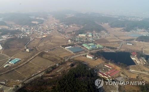 ▲ 반도체 클러스터가 들어설 용인 원삼면. 연합뉴스