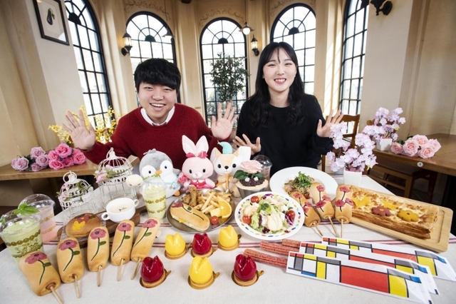 ▲ 맛있게 즐기는 에버랜드 튤립축제 (1)