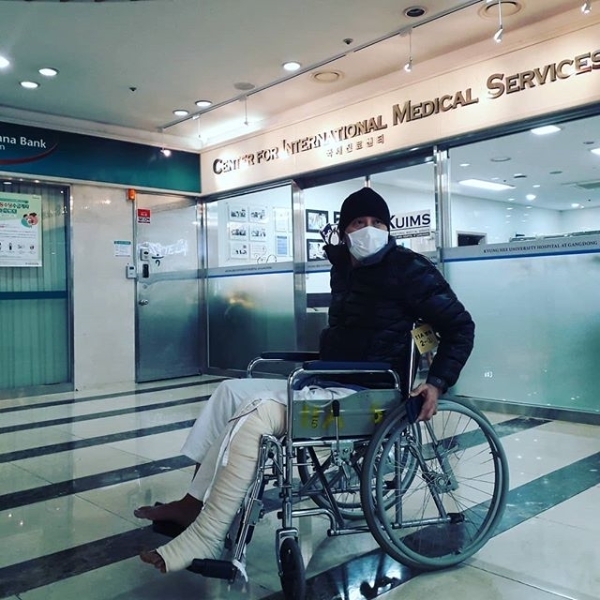 육종암 투병 중인 배우 김영호가 수술을 무사히 마치고 퇴원했다. 김영호 인스타그램