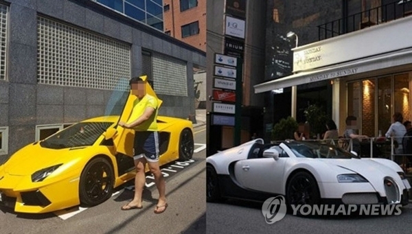 '청담동 주식부자'로 알려진 개인투자자 이모(30)씨가 투자자들을 속여 최소 200억원의 부당 이득을 챙긴 것으로 검찰 조사에서 드러났다. 이씨는 블로그나 사회관계망서비스에 강남 청담동 고급 주택이나 고가 외제차 사진을 올리며 재력을 과시해 주목받았다.  /연합