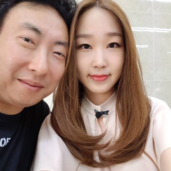 ▲ 개그맨 박명수와 아내 한수민. 한수민 인스타그램