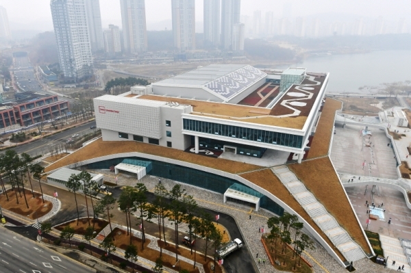 수원컨벤션센터 전경.