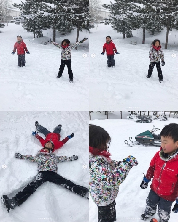 모델 야노 시호가 딸 추사랑 근황을 공개했다. 야노 시호 인스타그램