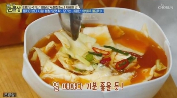 TV조선 ‘살림9단의 만물상’ 방송화면
