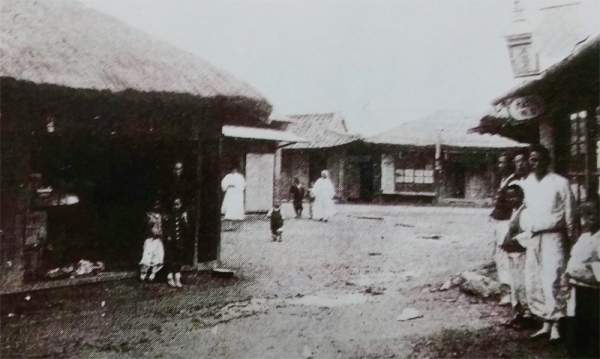 1920년대 오산장(싸전시장)