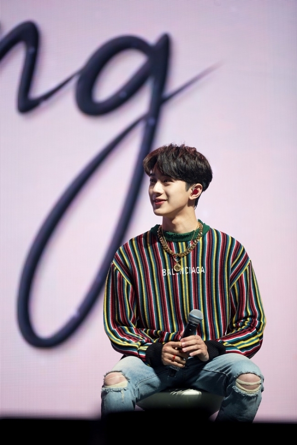 라이관린 국내 첫 단독 팬미팅 현장. 큐브엔터테인먼트