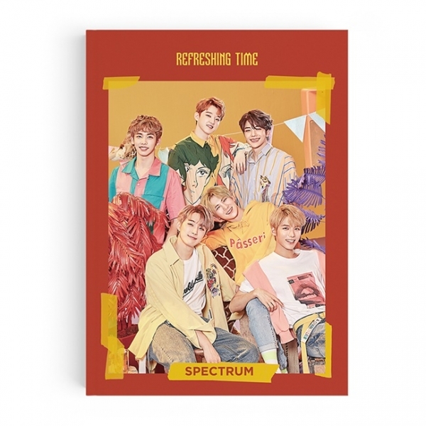스펙트럼 'Refreshing Time' 팩샷 이미지. 윈엔터테인먼트