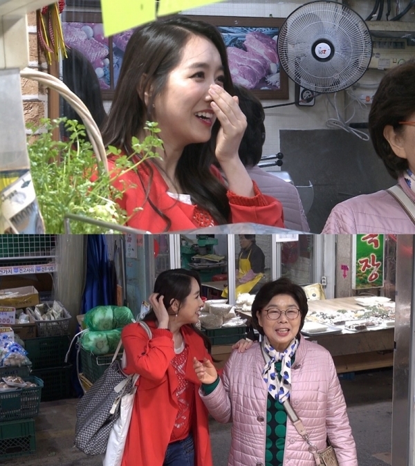'이상한 나라의 며느리'에서는 박지윤이 시어머니와 장보기에 나선다. MBC