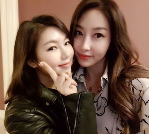'미스트롯'에 함께 출연 중인 송가인과 숙행. 송가인 인스타그램