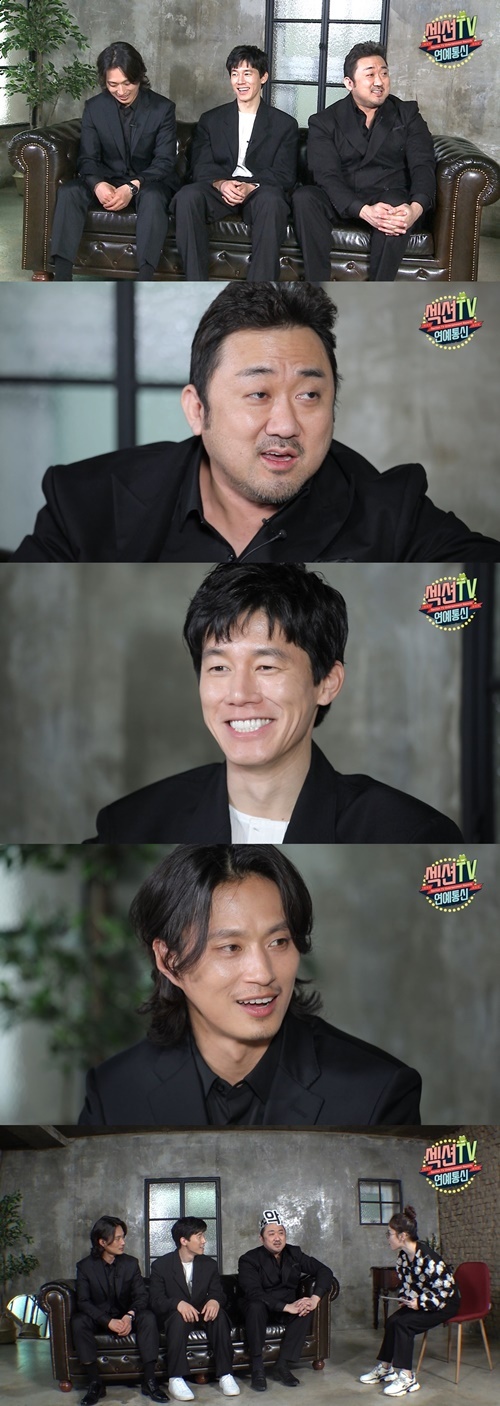 '섹션TV 연예통신'에 출연한 영화 '악인전'의 주역들 마동석 김무열 김성규. MBC