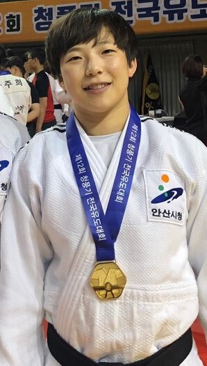▲ 여자 일반부 52㎏급 우승자 정보경