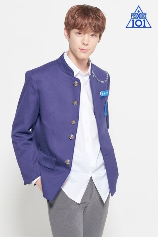 '프로듀스X101'에 출연 중인 윤서빈 연습생. Mnet