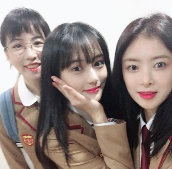 배우 최규리가 공개한 故 한지성과 함께 찍은 사진. 최규리 인스타그램