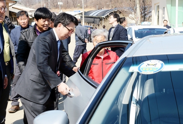 대중교통불편한 지역, 맞춤형 교통복지서비스인 천원택시 운행.