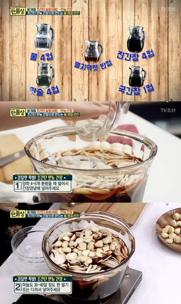 tv조선'살림9단의 만물상' 방송화면
