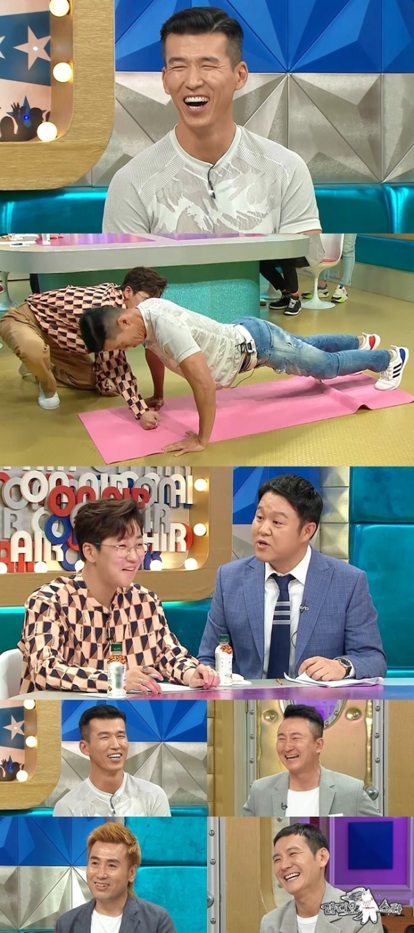 '라디오스타'에 출연한 션, 김병지, 주영훈, 정성호. MBC