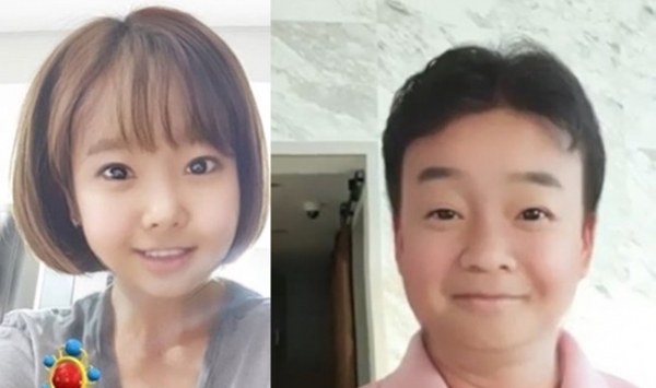 소유진 백종원 부부가 스냅챗으로 영상을 찍어 깜찍한 외모를 자랑했다. 소유진 인스타그램