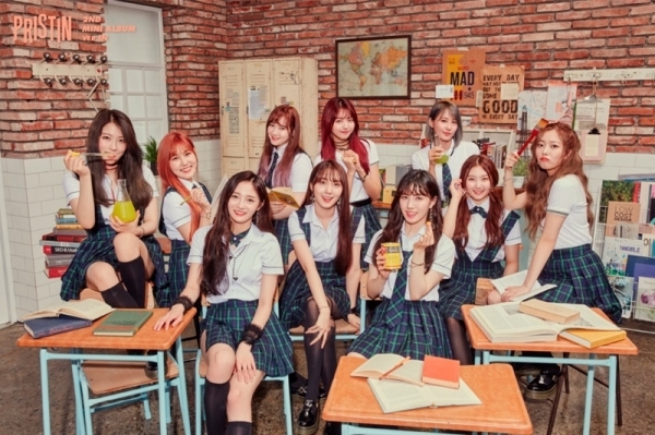 그룹 프리스틴. 플레디스 엔터테인먼트