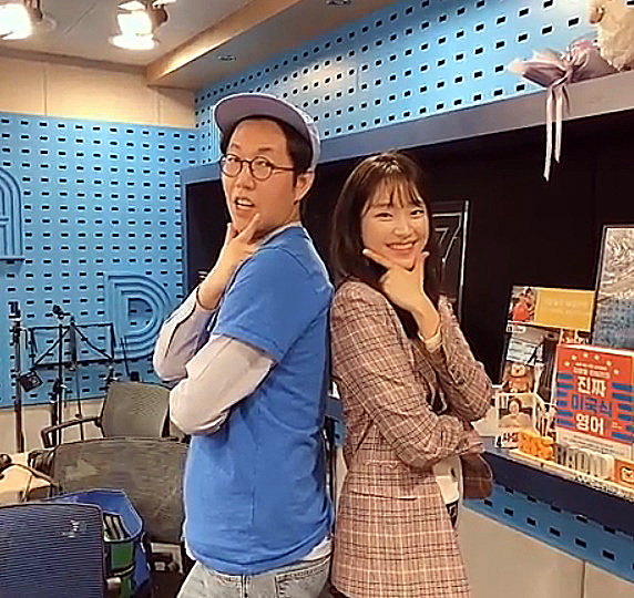 개그맨 김영철과 SBS 주시은 아나운서. '김영철의 파워FM' 공식 인스타그램