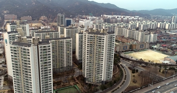 과천시내 아파트 단지. 경기일보DB