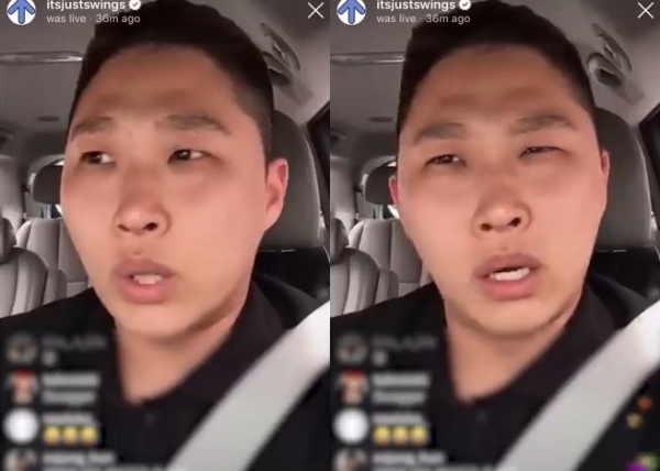 가수 스윙스가 지난 29일 정화예술대학교 공연 사고와 관련해 사과했다. 스윙스 SNS