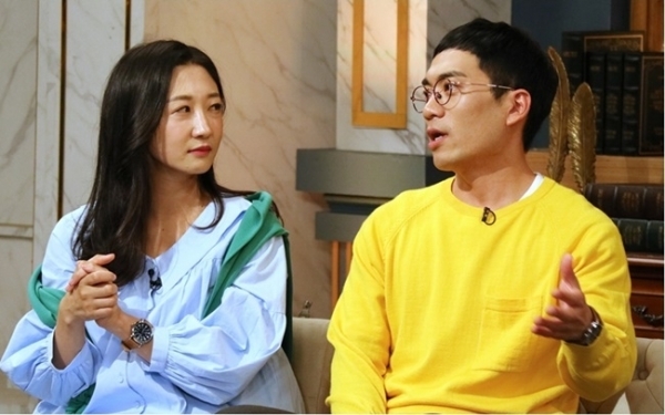 '해피투게더4'에 출연한 당시의 배우 안창환 장희정 부부. KBS2