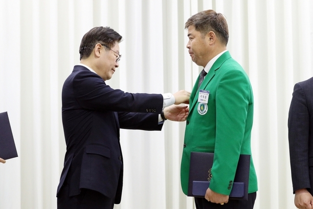 ▲ 지재운 광주시자율방재단장 대통령 표창 수상 (1)