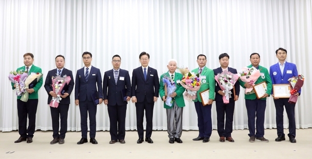 ▲ 지재운 광주시자율방재단장 대통령 표창 수상 (2)
