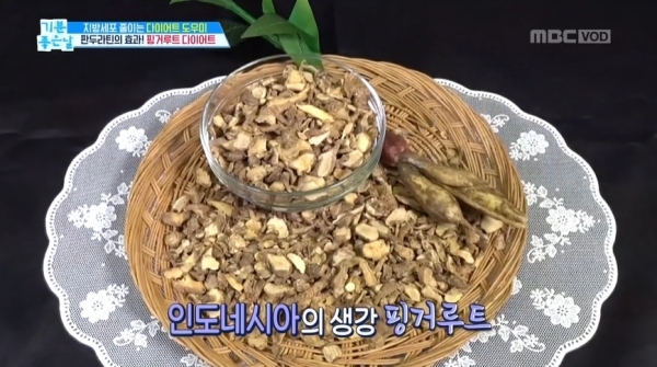 '기분 좋은 날'에 소개된 핑거루트. MBC
